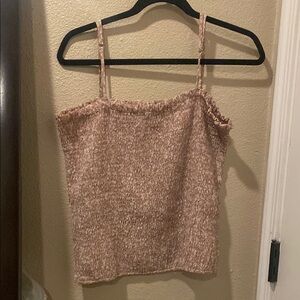 Women's Pink Knit Top